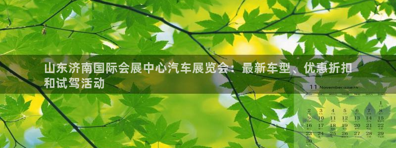 果博官方：山东济南国际会展中心汽车展览会：最新车型、优惠折扣
和试驾活动
