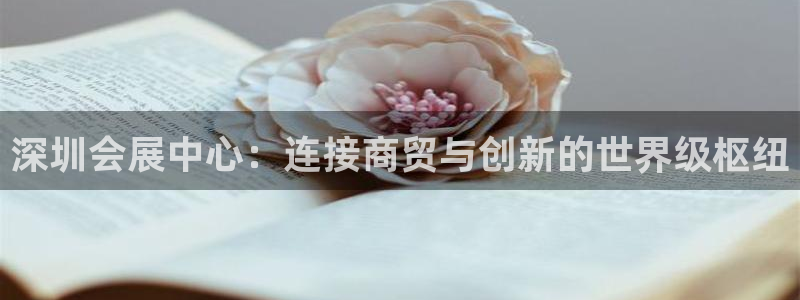果博怎么注册账号：深圳会展中心：连接商贸