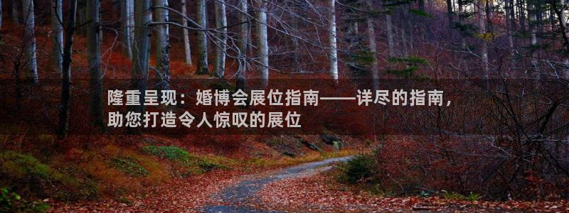 果博代理怎么注册：隆重呈现：婚博会展位指南——详尽的指南，
助您打造令人惊叹的展位