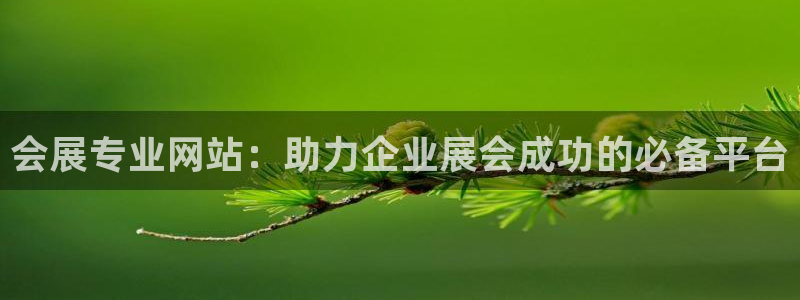 果博注册平台怎么注册账号：会展专业网站：