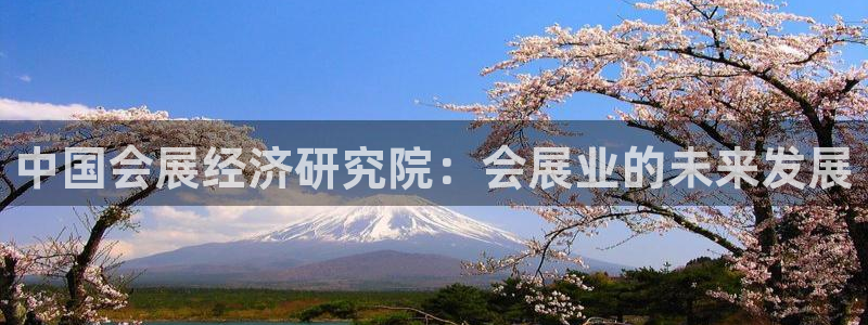 果博公司客服微信公众号：中国会展经济研究院：会展业的未来发展